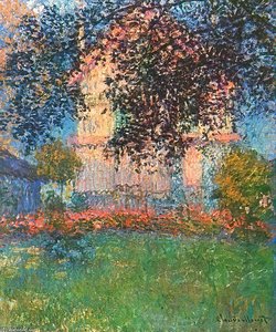 Domov Umělce V Argenteuilu — Claude Monet