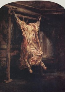 Die Anatomie Eines Ochsen (geschlachteter Ochs) — Rembrandt Peale