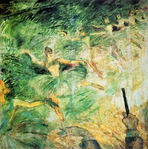 Balletttänzerinnen — Comte Henri Marie Raymond De Toulouse-lautrec-monfa