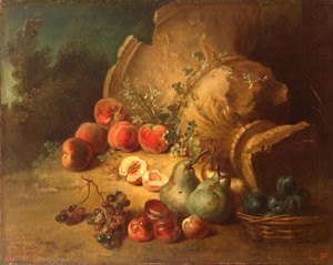 Still-life With Fruit — Jean-baptiste Oudry
