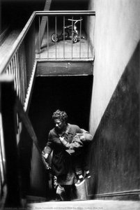 Bessie Fontenelle A Richard Climb The Stairs, Harlem, New York — Gordon Parks