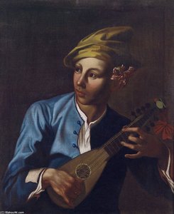 Mandolinenspieler — Giacomo Francesco Cipper