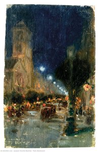 Paris Boulevard — Joaquín Sorolla Y Bastida