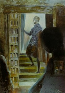 Don Jose Nieto Velazquez From 'las Meninas' By Velazquez, Musec, Del Prado, Madrid, 1982 — Salvador Dalí