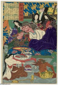 Shutendôji — Tsukioka Yoshitoshi