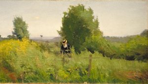 Le Pere Boyreau Au Printemps Dans La Lande Bredoise — Smith Alfred