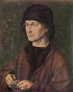 Portrait D'albrecht Dürer L'ancien — Albrecht Dürer