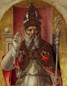St Ambrose Polyptych (detail) — 바르톨로메오 비바리니