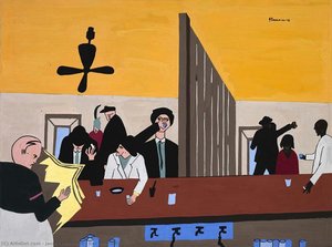 Bar And Grill — Jacob Lawrence