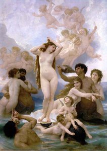 The Birth Of Venus — William-adolphe Bouguereau