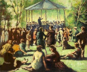 Music In The Park (botanic Gardens, Belfast) — William Conor