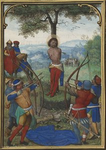 Leaf From The Munich-montserrat Hours — Simon Bening
