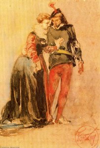 Young Couple — Mariano Fortuny