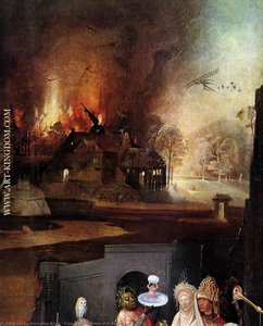 Triptycho De La Tentación De San Antonio (detalle) (30) — Jerónimo Bosch