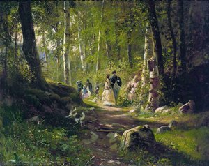 A Walk In The Forest — Ivan Ivanovich Shishkin