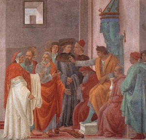 Disputation With Simon Magus And Crucifixion Of Peter (right View) — Filippino Lippi