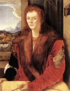 Portrét Svatého Šebestiána Se Šípem — Albrecht Dürer