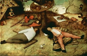 La Terra Di Cockayne — Pieter Bruegel Il Vecchio