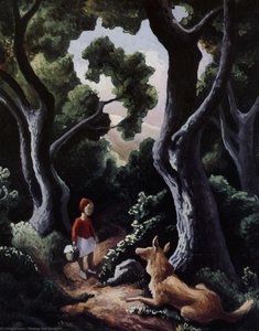 Study For Jessie And Jake — Thomas Hart Benton