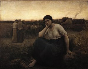 Evening — Jules Adolphe Aimé Louis Breton