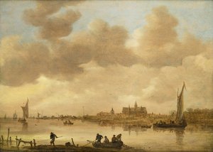 Escena Fluvial — Jan Van Goyen