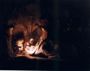Mise Au Tombeau, Glasgow — Rembrandt Van Rijn