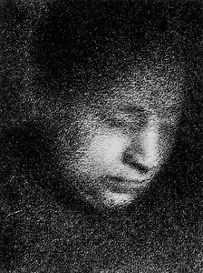 Madame Seurat Liest — Georges Pierre Seurat