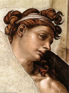 Ignudo (detalj) — Mihailo Anđelo