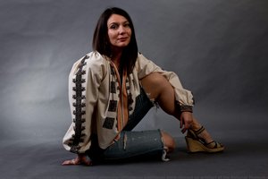 Aievea Collection; \nmuntenia Traditional Shirt;\nbased On Artefact Of The National Museum Of The Romanian Peasant — Mihaela Maria Contiu