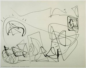 Drawing [d182] — Morris Louis