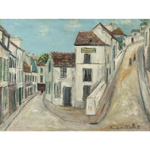 ポン トワ、 Rue De L'éperon Et Rue De La Coutellerie (ポントワ、 Rue De L’éperon Et Rue De La Coutellerie) — モリス・ウトリロ