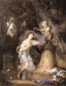 Votive Offering To Cupid — Jean-baptiste Greuze
