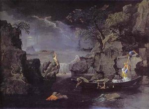 Inverno. La Tempesta — Nicolas Poussin