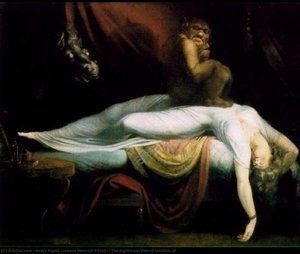 The Nightmare, Detroit Institute Of — Johann Heinrich Füssli