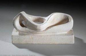 Modelis „projektui Waterloo Tilte“ — Barbara Hepworth