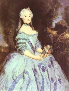 The Actress Babette Cochois — Antoine Pesne