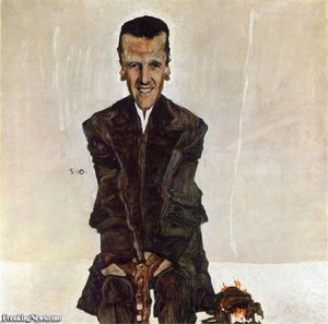 Il Ritratto Dell'editrice Eduard Kosmack — Egon Schiele