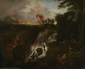 Die Wasserfälle — Jean-antoine Watteau
