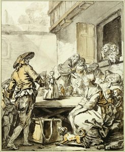 Savoiardo Con Una Bambola Che Danza — Jean-baptiste Greuze