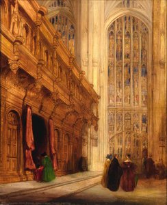 King's College Chapel Cambridge — David Roberts