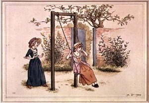 Illustration For 'st. Valentines Day' — Kate Greenaway