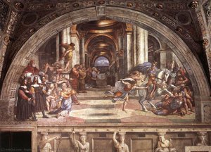 Die Vertreibung Des Heliodor — Raffael