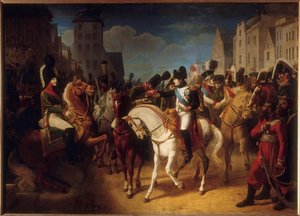 Napoléon Décore À Tilsitt Un Soldat De L'armée Russe De La Croix De La Légion D'honneur, 9 Juillet 1807 — Jean-baptiste Debret