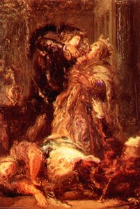 Il Principe Amleto Uccide Re Claudio — Gustave Moreau