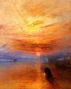 The Fighting Temeraire (detail) — Joseph Mallord William Turner