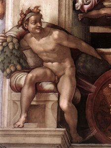 Ignudo — Michelangelo Morlaiter