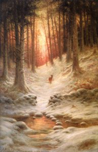 In Deep Mid Winter — Joseph Farquharson