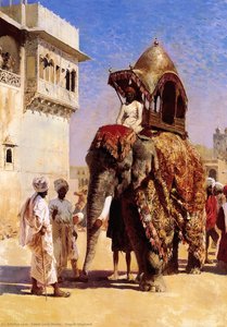 Moguls Elephant — Edwin Lord Weeks
