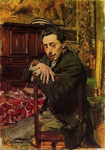 Portrait Of The Painter Joaquin Araujo Ruano — Giovanni Boldini