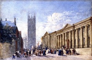 St. Mary's Church And The Shire Hall, Warwick — David Cox